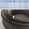 10FT 3M AN4 AN6 AN8 AN10 AN12 Oil Fuel Hose Oil Gas Cooler Hose Line Pipe Tube Nylon Stainless Steel Braided Inside CPE Rubber