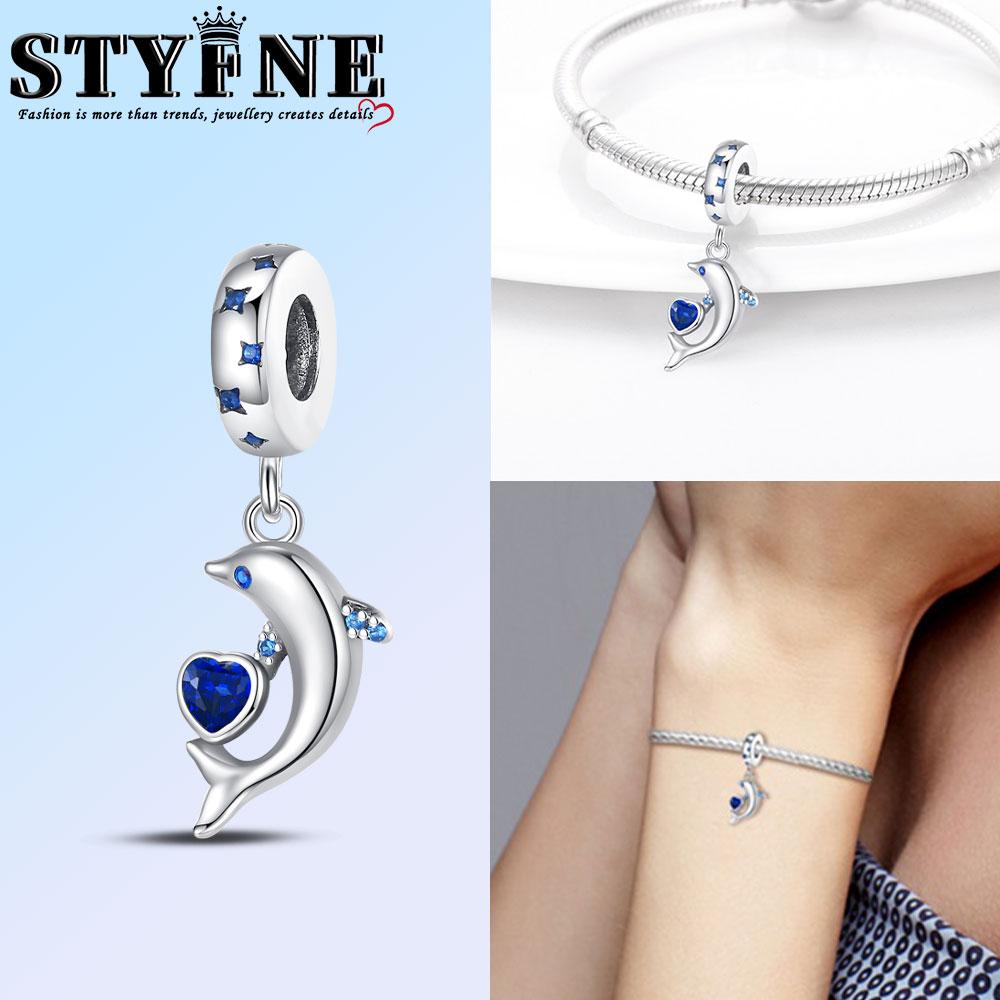 Copper Fat Fish Charm Pink Octopus Glowing Pendant Original Bracelet Making Jewelry Diy Charm Gift