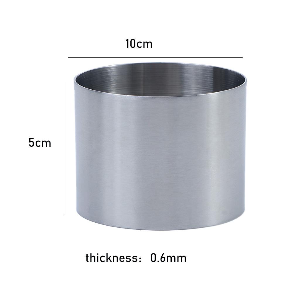 DIY 5/6/8/10CM Mousse Cake Cutter Pastry Circle Kitchen Gadgets Cake Mold Baking Tool Cake Ring Mold