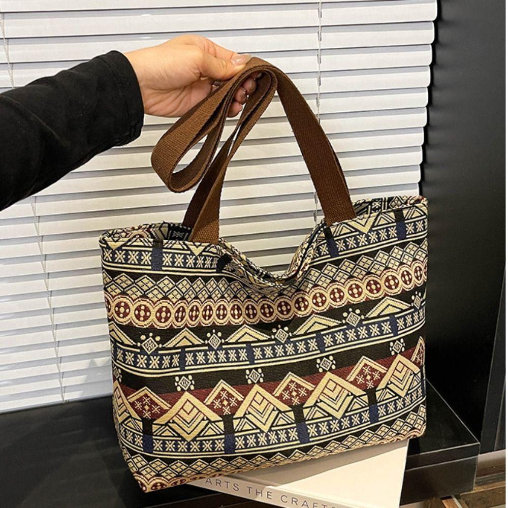 Woven Bag Ethnic Style Crossbody Bags Messenger Bag Bohemian Shoulder Bag  Travel