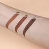 10 Arten Wiederverwendbare Augenbrauen-Schablonen Brauenstempel Formgebungs-Kit Augenbrauenstempel Formgebendes Make-up-Set Ein Schritt