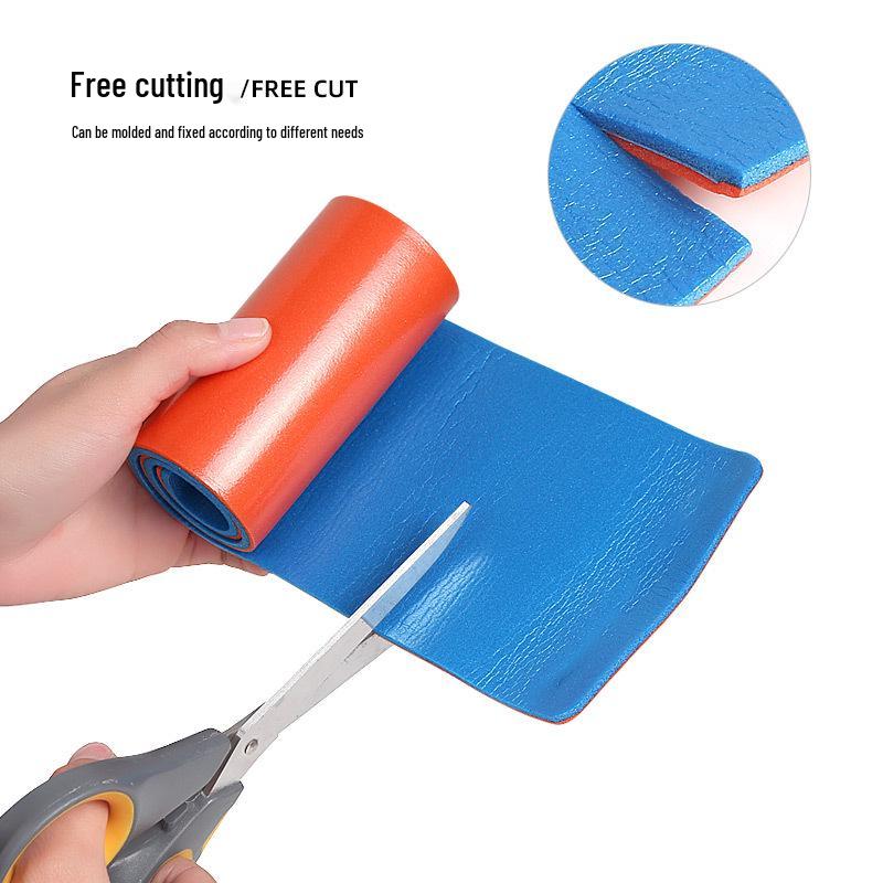 Attelle de fixation de fracture polymère enroulable bicolore, découpable