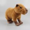 33 cm Simulation Capybara Plüschtier Kawaii Capybara Gefüllte Puppe Weiche Capybara Tierpuppe für Kinder Mädchen Geburtstagsgeschenk Spielzeug