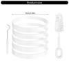 Silicone Gaskets Replacement Seal White Adapter for BL681A BL682 BL640 BL680 BL910 White Sealing Gasket with Hook Gasket
