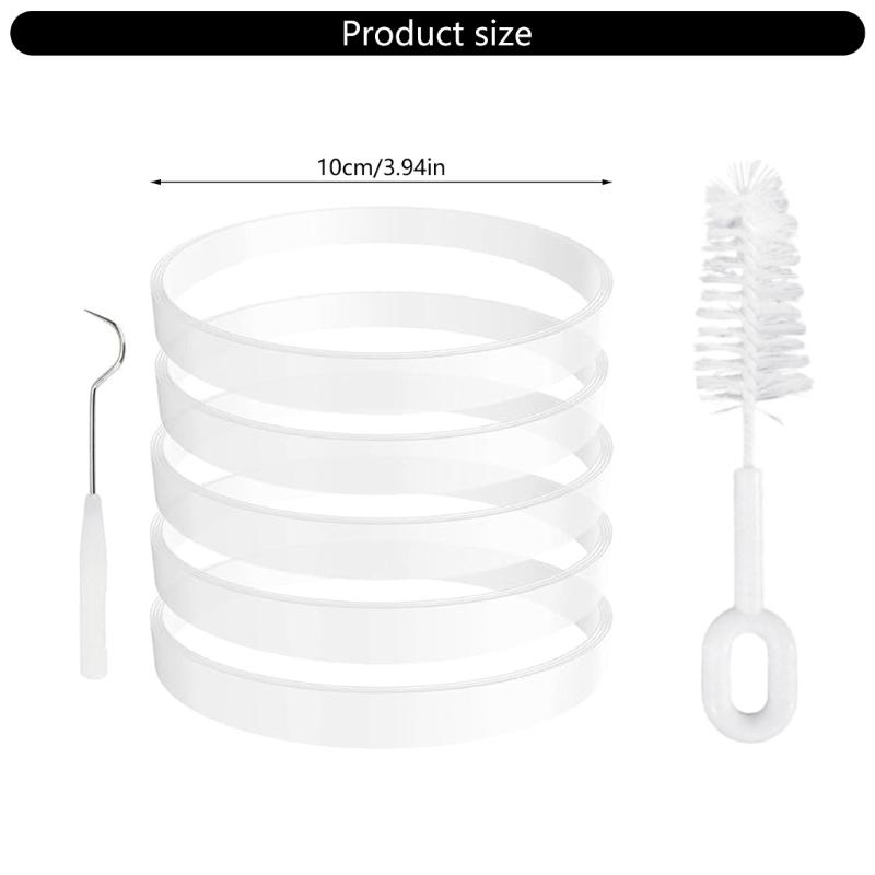 Silicone Gaskets Replacement Seal White Adapter for BL681A BL682 BL640 BL680 BL910 White Sealing Gasket with Hook Gasket