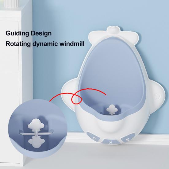 Boy Urinal Potty Airplane Shape Detachable Design Interactive Learning Toddler Training