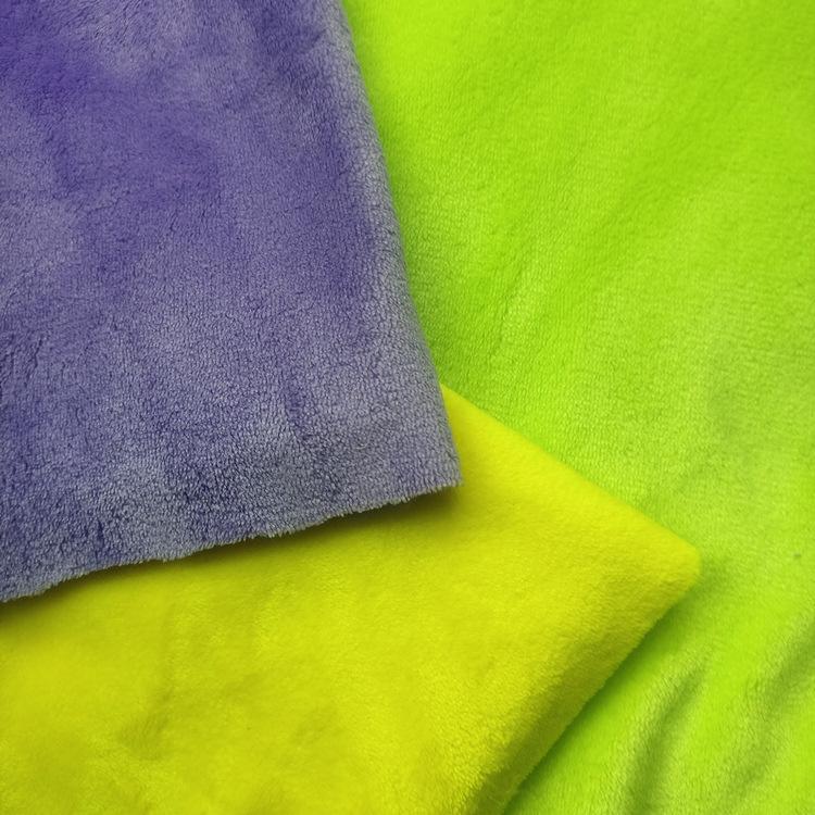 Flame Retardant Polyester Double-Sided Flannel Fabric