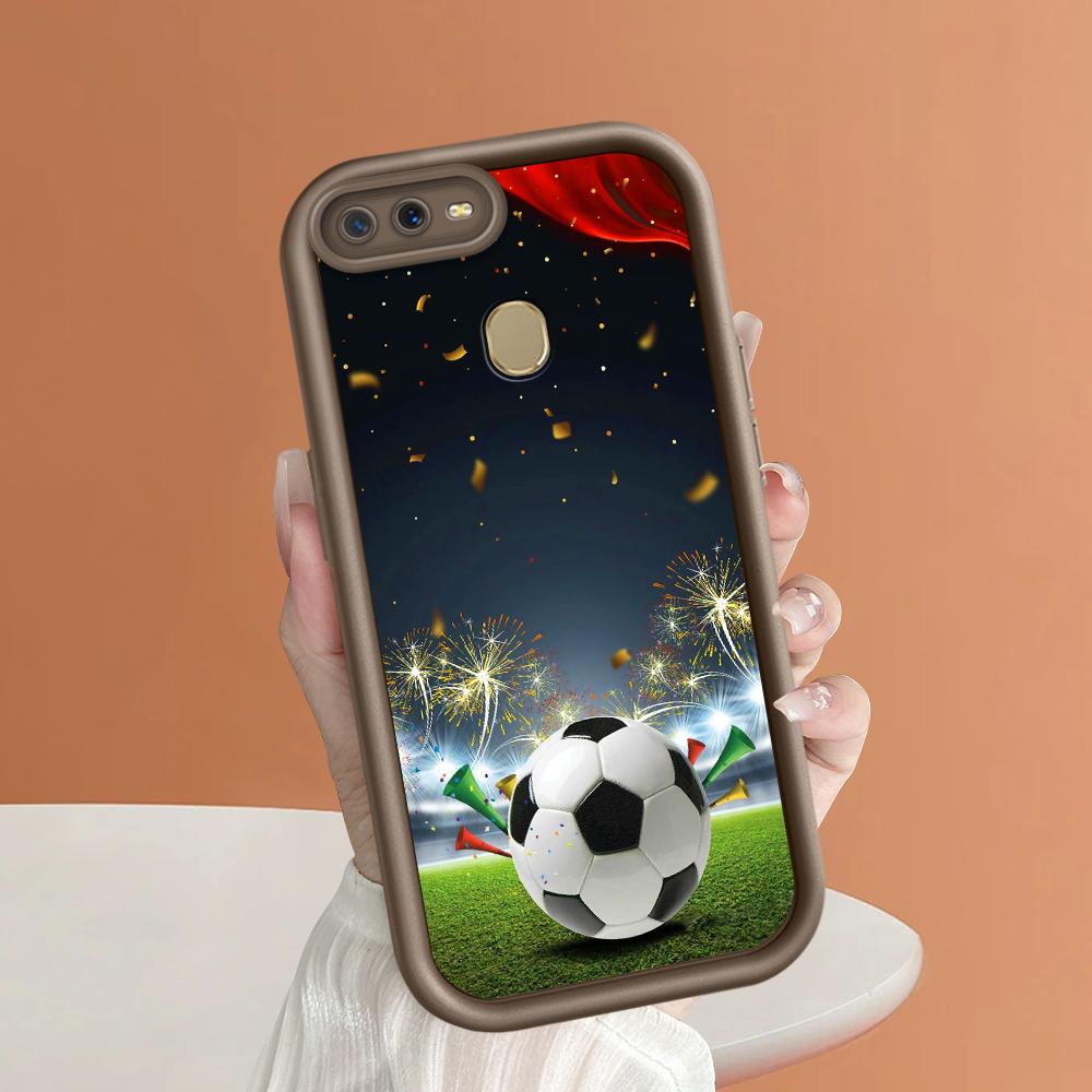 Soft Silicone Square Ladders Cartoon Pattern Full Cover Camera Protection Shockproof Case for OPPO Reno Realme OnePlus