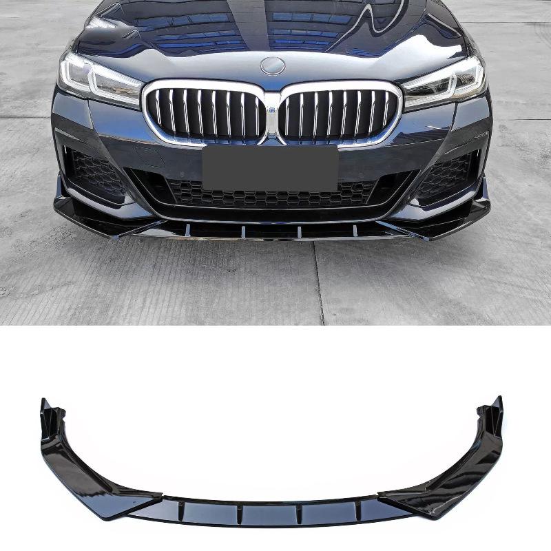 

BMW 5 Series G30 Late Model Front Lip Spoiler Kit (2021-2023) Glossy Black