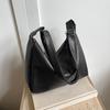 Mångsidig Axelväska i Koreansk Stil PU-läder Lyxig Toteväska för Damer Bärbar
