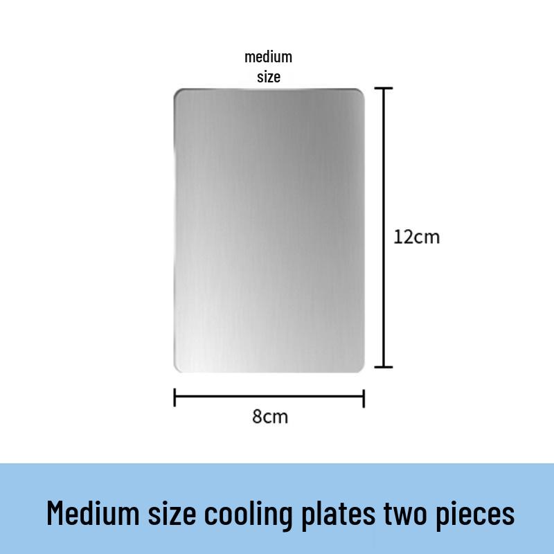 Aluminum Pet Cooling Pad for Rabbits and Hamsters - Summer Heat Relief and Insulation Sheet