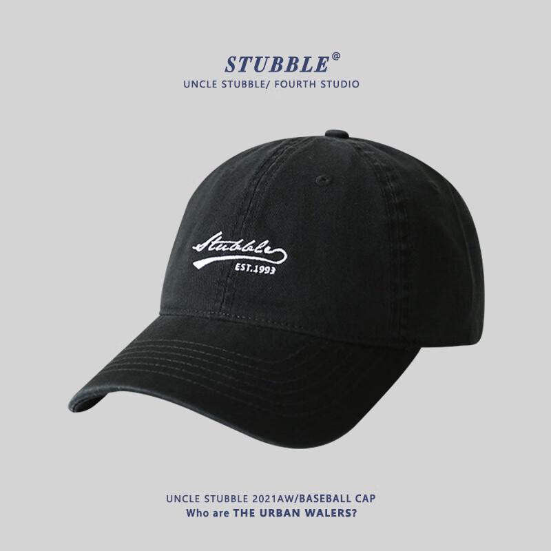 

Korean Style Embroidered Soft-Top Baseball Cap