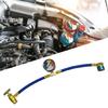 Car Air Conditioning R134A Refrigerants Recharge Hose with Pressure Gauge 100PSI Measuring Kit Car Accessories