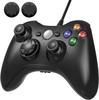 Xbox 360 Controller New Diestord Xbox Controller PC USB Gamepad Wired Gamepad Compatible with Microsoft Xbox Slim 360 PC Windows 7 Includes 2 Assist