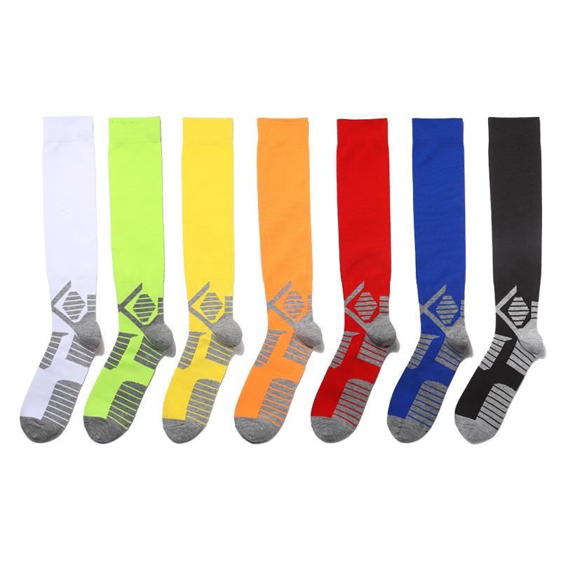 Men'S And Women'S Actual Combat Training Football Socks, Youth Outdoor Sports Cycling High Tube Socks, Multi-Functional Stockings Sports Socks