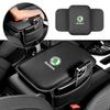 XOWS7 New Car Armrest Box Pad Universal Leather Armrest Cushion with Pocket Central Memory For Skoda Octavia Rapid Fabia Superb Kodiaq