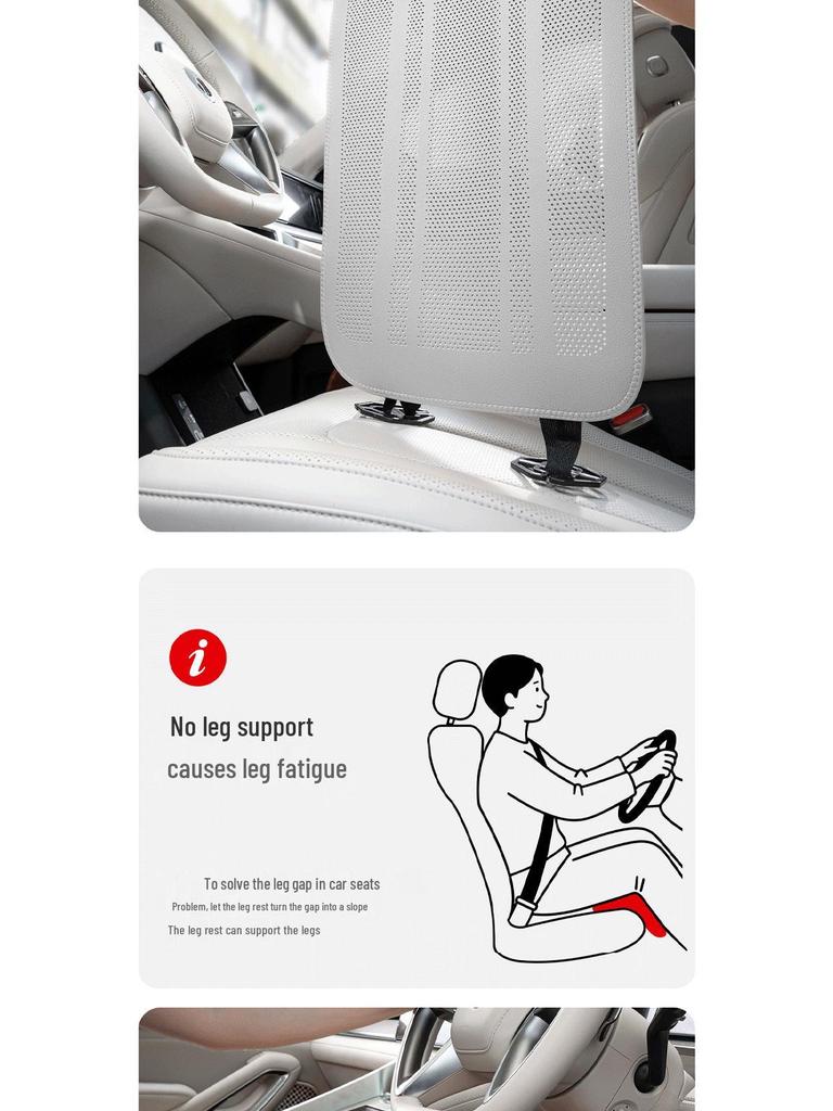 Universal All-Season Extended Leg Rest Cushion for L6-L9 Cars