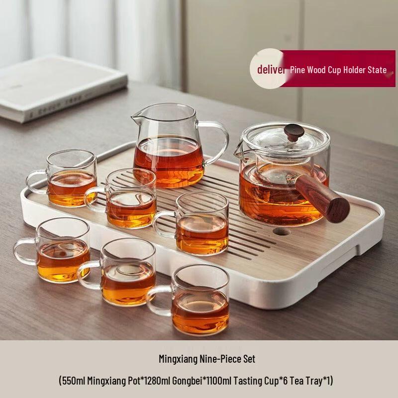 Yi Hu Tea Automatic Glass Tea Set N/A