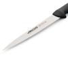 Couteau à semelle - Arcos - Prof 293125 - Acier inoxydable Nitrum - Lame 17 cm - Ergonomique noir