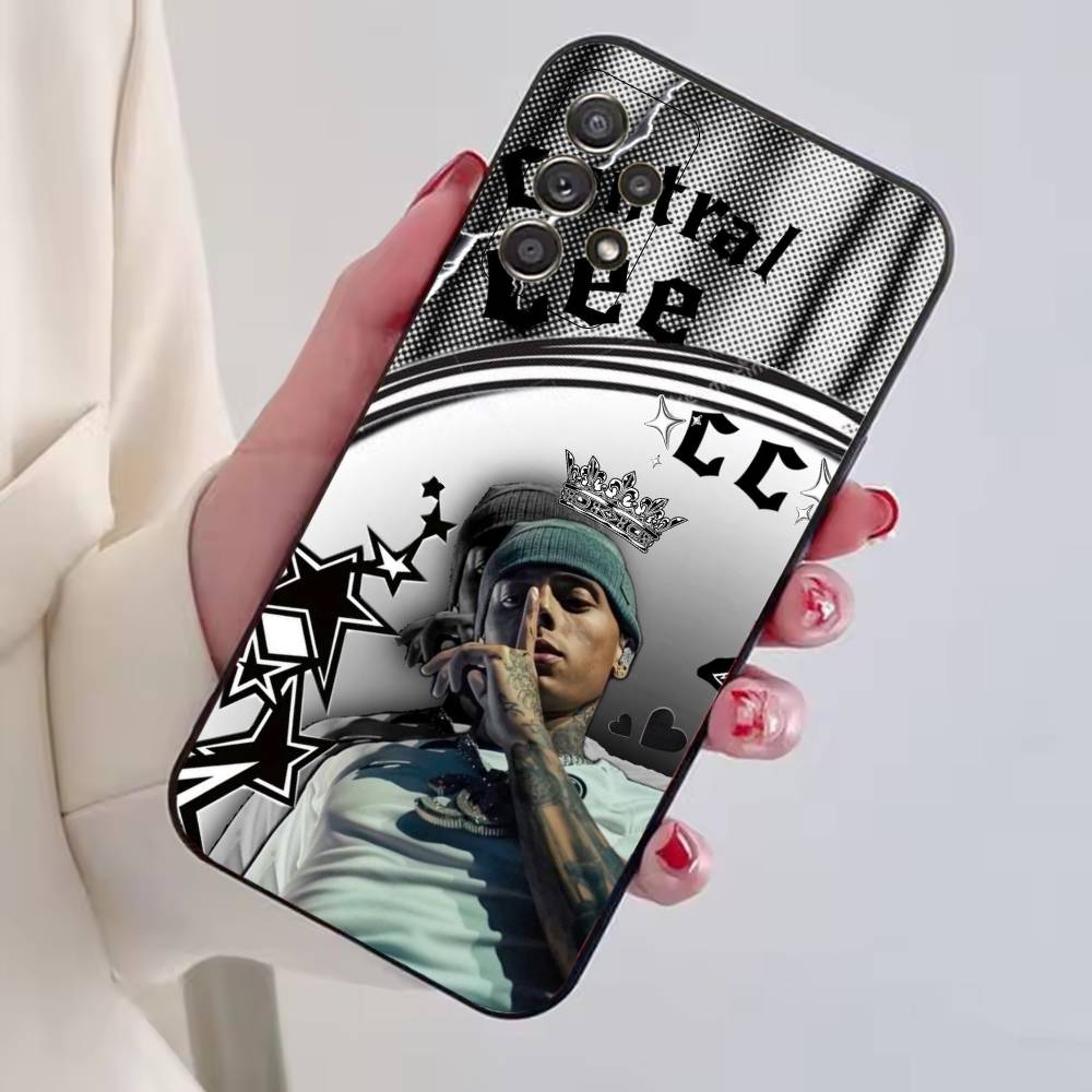 Rapper Central C-Cee Phone Case For Samsung S25,S24,S21,S22,S23,S30,Ultra,S20,Plus,Fe,Soft Silicone Black Cover