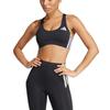 Adidas Powerreact 3-Stripes Comfortable Breathable Casual Sports Bra Women Underwear Black White JH1420