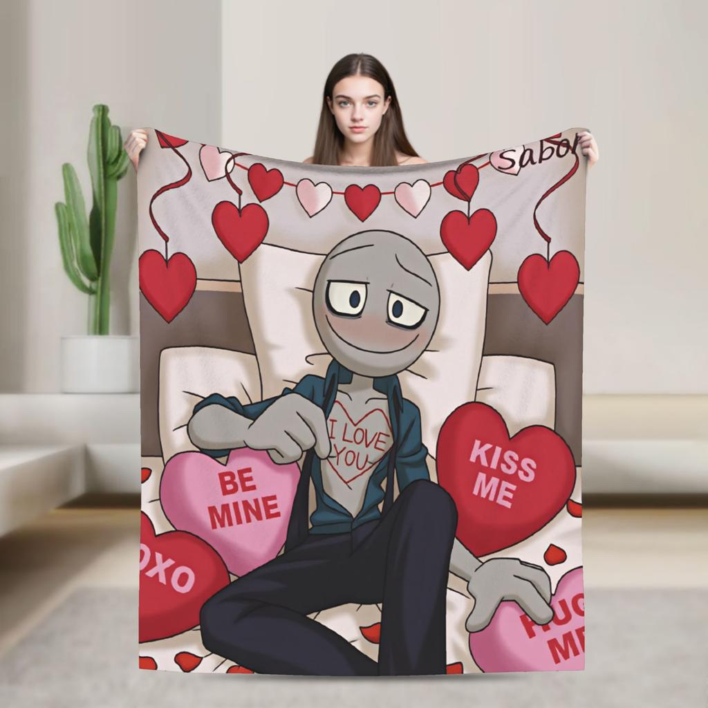 Peter Game YYour BBoyfriend Warm Blankets Travel Plush Bedding Throws Fluffy Couch Chair Flannel Bedspread Sofa Bed Cover