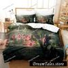 Home Textile Cartoons NieR Automata 2B Cover Duvet Cover Pillow Case Boy Girl Polyester Bedding Set King Queen Twin Size