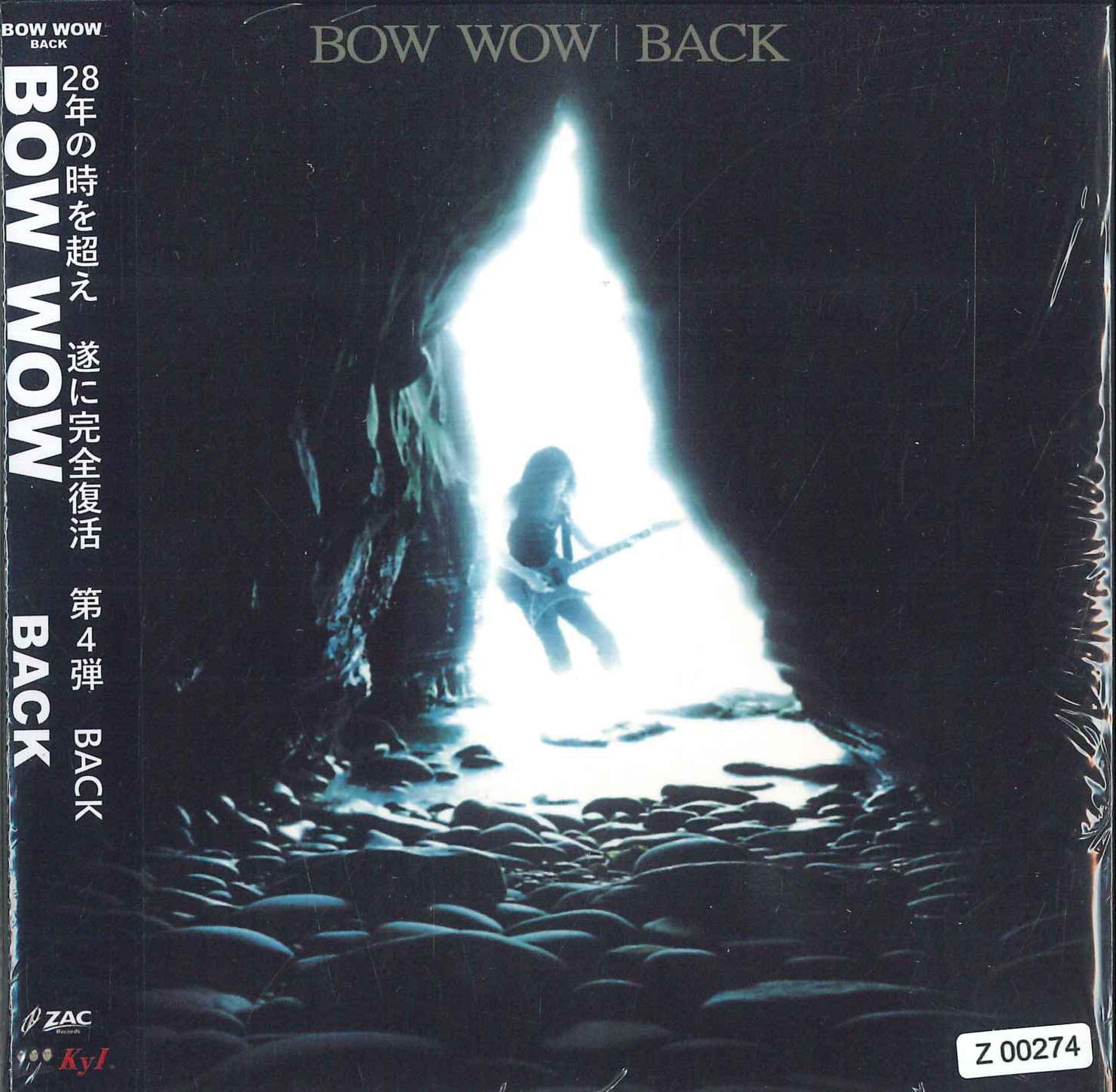 CD BOWWOW Задняя сторона ZACFG202604CD ZAC RECORDS 2026 Япония Оби Рок