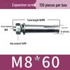 Lixian Galvanized Carbon Steel Expansion Bolt