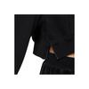 Nike Loose Fit Short Hooded Sweatshirt Women tops Black DD5382-010