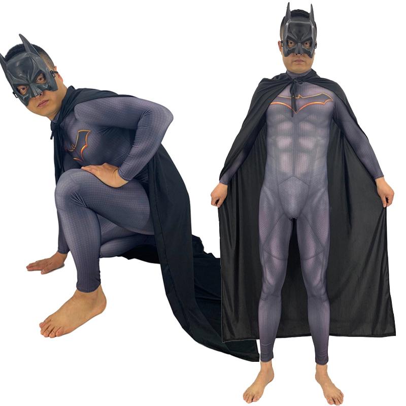 Costum Cosplay Batman Liga Justiției Adult Copil Zentai Body Echipamente Salopetă