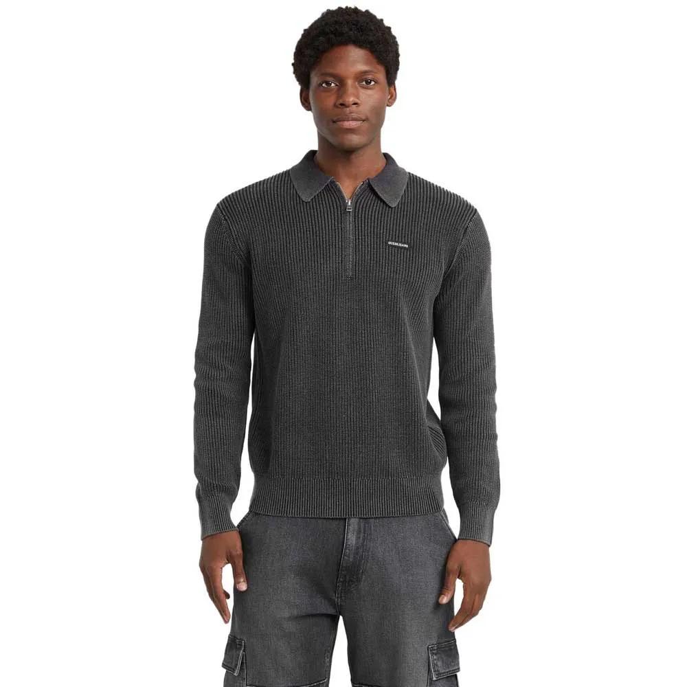 

Guess Jeans Толстовка с полумолниеймолнией Collar 2XL