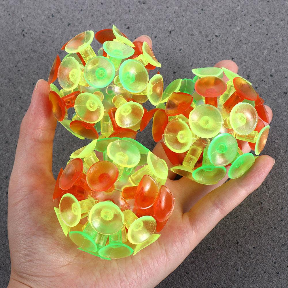 Fidget Toy for Kids Ball Toy for Children Sucker Ball Suction Cup Ball Stick Ball Suction Toy