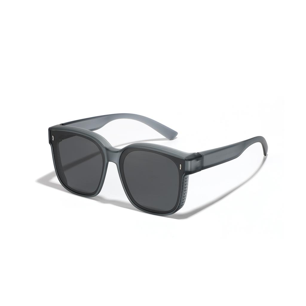 Glasses Myopia Set Glasses Tr Polarized Sunglasses Male Driver Glasses Large Frame Square Sunglasses Female
