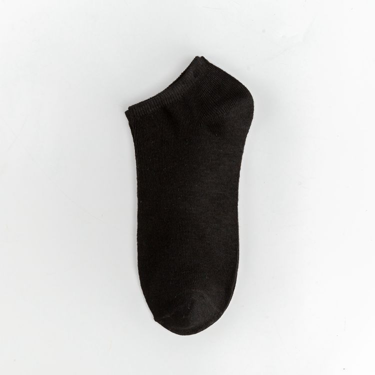 Men's Summer Cotton Invisible Socks Anti-Odor Sweat Absorbent Black, White, Gray Perfect for Sports Casual Wear