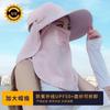 New Korean Fashion Sun Hat Spring/Summer Wide Brim Uv Protection Visor Ponytail Hole Fisherman Cape Style For Women