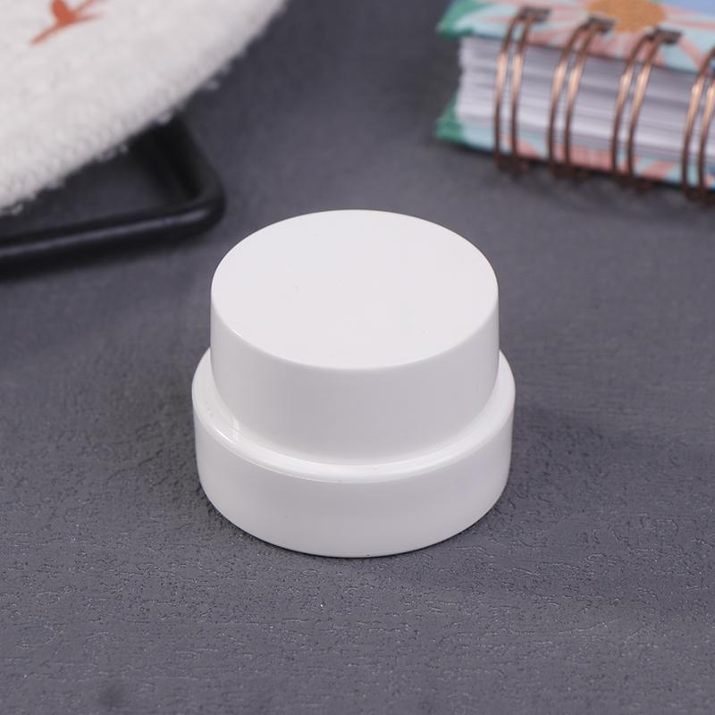 1/5 Pcs 5G Empty Plastic Nail Art Cosmetic Round Containers Jar Small Sample Cream Pot Nail Gel Powder Box Makeup Lotion Tool