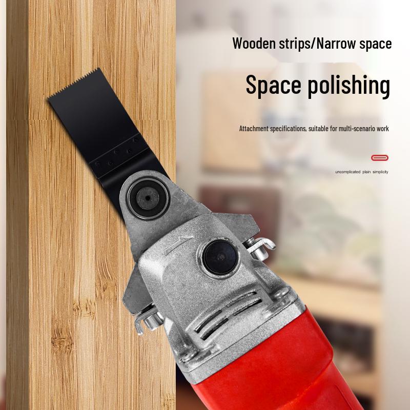 Universal Angle Grinder Woodworking Attachment: Electric Trimmer, Chisel, and Cutting Machine Conversion Head.