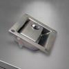 Recessed Hook-Type Collision Lock Flush-Mounted Keyed Hook with Mounting