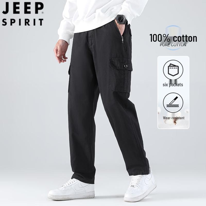 

Мужские хлопковые свободные брюки-карго JEEP SPIRIT 2XL