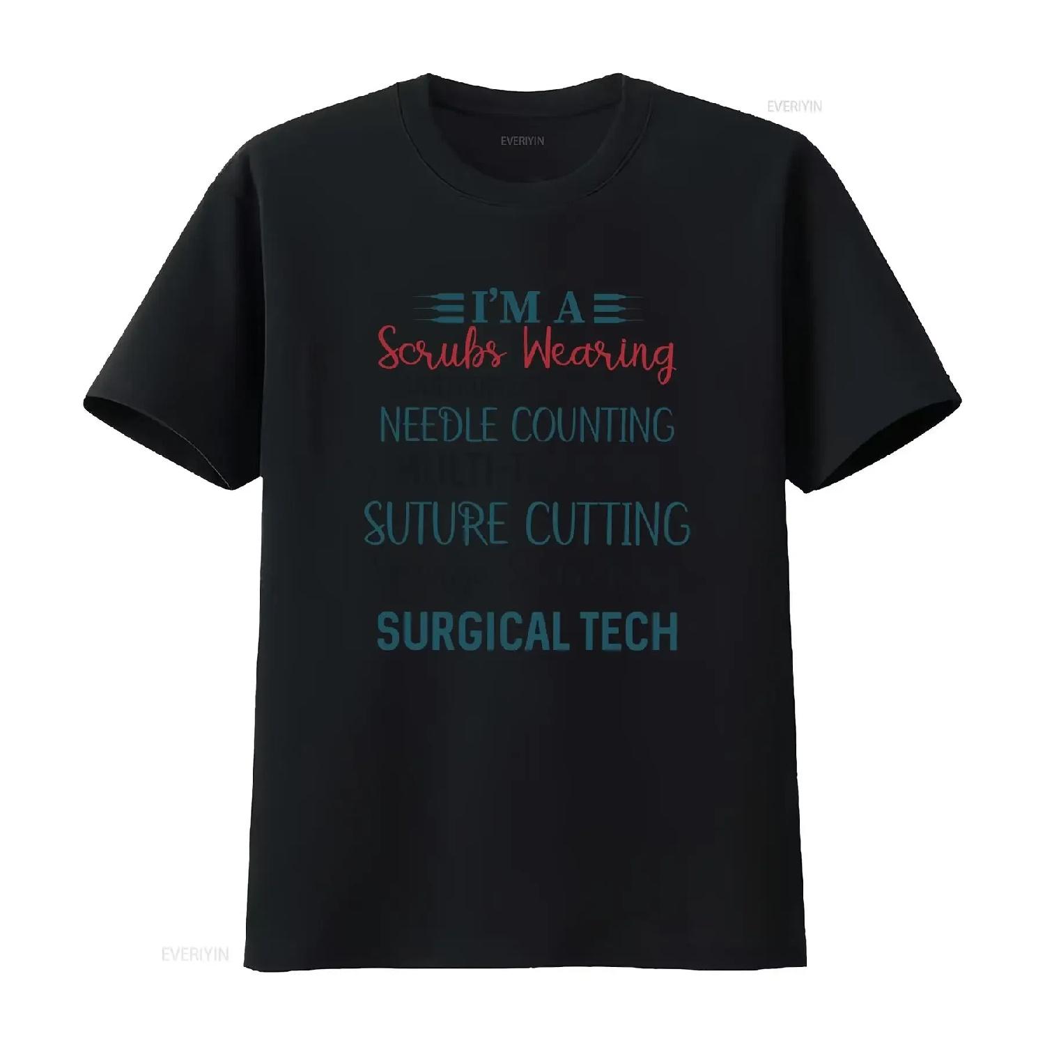 

Scrubs Scrub Tech Wear Your Passion with Pride in Our Surgical T Shirt Hospital s CST Grad Student vintage Washed Versatile S