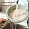 Double-Layer Vegetable Washing Basin & Draining Basket - Food Grade, Multi-purpose for Kitchen Use