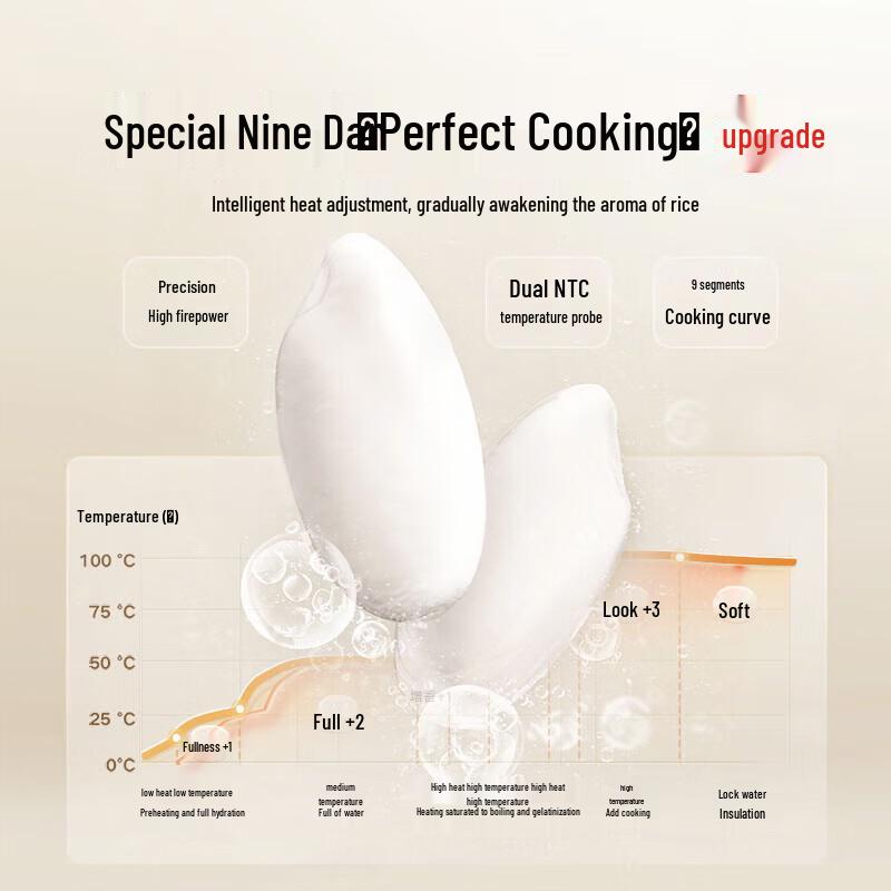 Xiaomi N1 Energy-Efficient IH Multi-Function Rice Cooker 4L CN plug (adapter included)