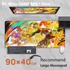 PC Genshin Impact Mavuika High definition printing Mechanical Keyboard XXL Locking Edges accessories Mouse pad Hentai ESports