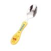 Cartoon Stainless Steel Thickened Oval Rice Spoon for Baby Training - Korean Style Portable Tableware