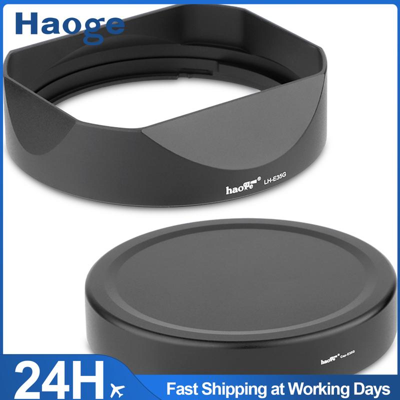 

Haoge Bayonet Square Metal Lens Hood for Sony FE 50mm F1.4 GM,FE35MM F1.4 GM Lens Shade with Metal Cap (SEL50F14GM)