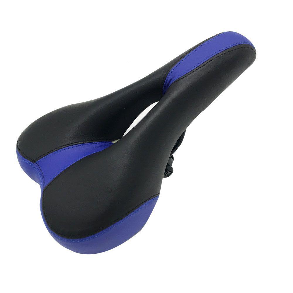 

Bike Comfortable Most Seat For Men Mens Padded Bicycle Saddle With Cushion Soft синий