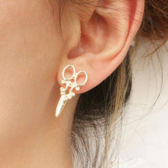 Ear Jewelry All-match Not Easy To Fade Punk Style Creative Ear Studs for Gift