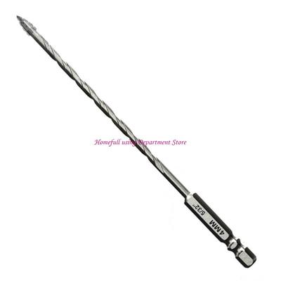 4/5/6/8/10/12mm Tile Bit Spades Drill Bit High Hardness Eccentric Drill Crooked Tip Eccentric Drill Bit Tilted Eccentric