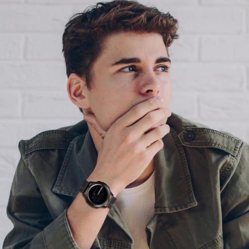 Men's Silicone Waterproof Digital Watch with LED Alarm, Day of the Week Calendar, and Stopwatch, a Simple and Stylish Quartz Watch - a Perfect Gift fo